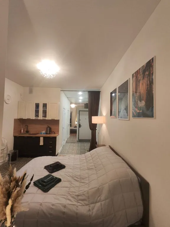 Уютная студия у метро Потапово