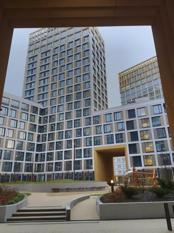 Квартира Квартира Евро-студия с видом на Финский залив — Санкт-Петербург