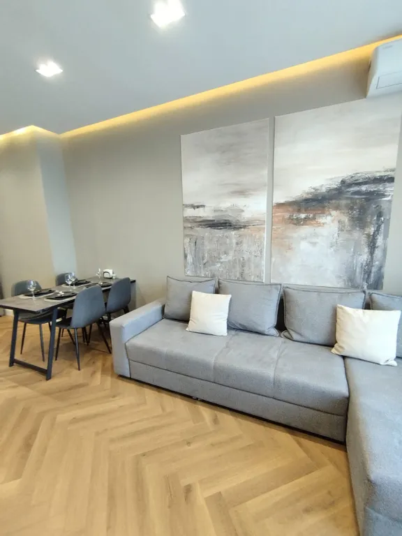 Стильная квартира с видом на горы