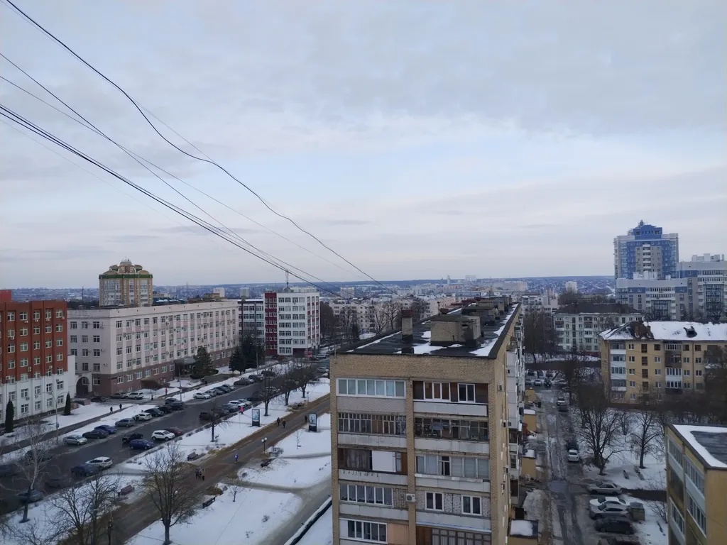 Двушка центр отличный вид на город