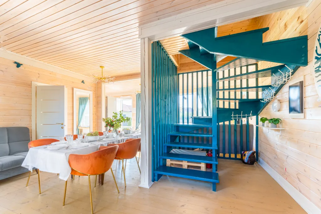 Деревянный Дом с бассейном и сауной в Москве