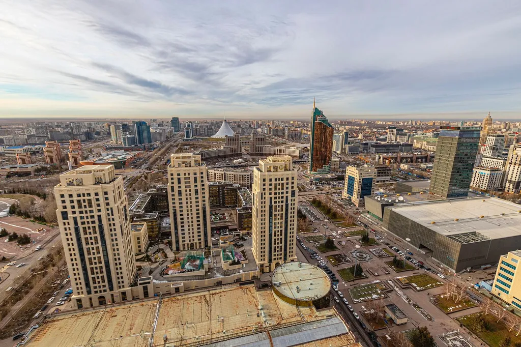 Элитные апартаменты с панорамным видом из окна в самом центре столицы