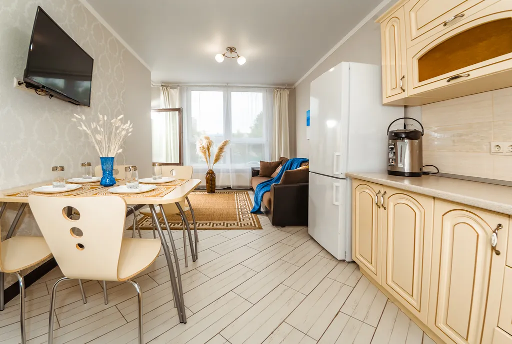 Квартира Квартира Просторная евродвушка — Анапа