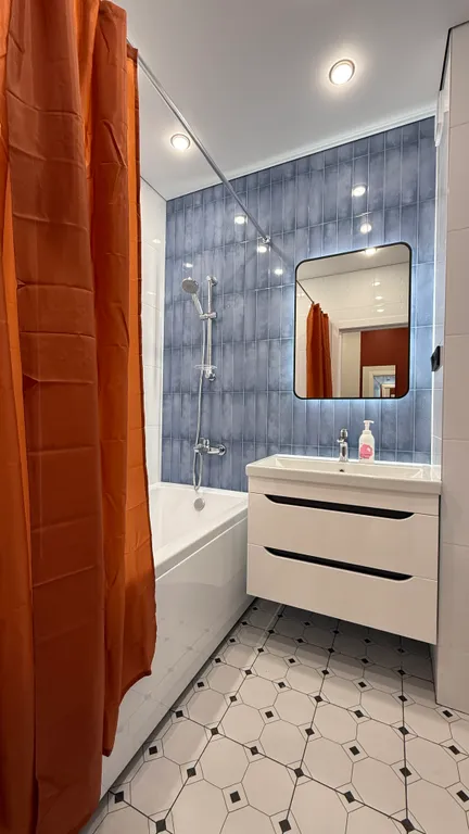 Современная однокомнатная квартира в центре Тюмени