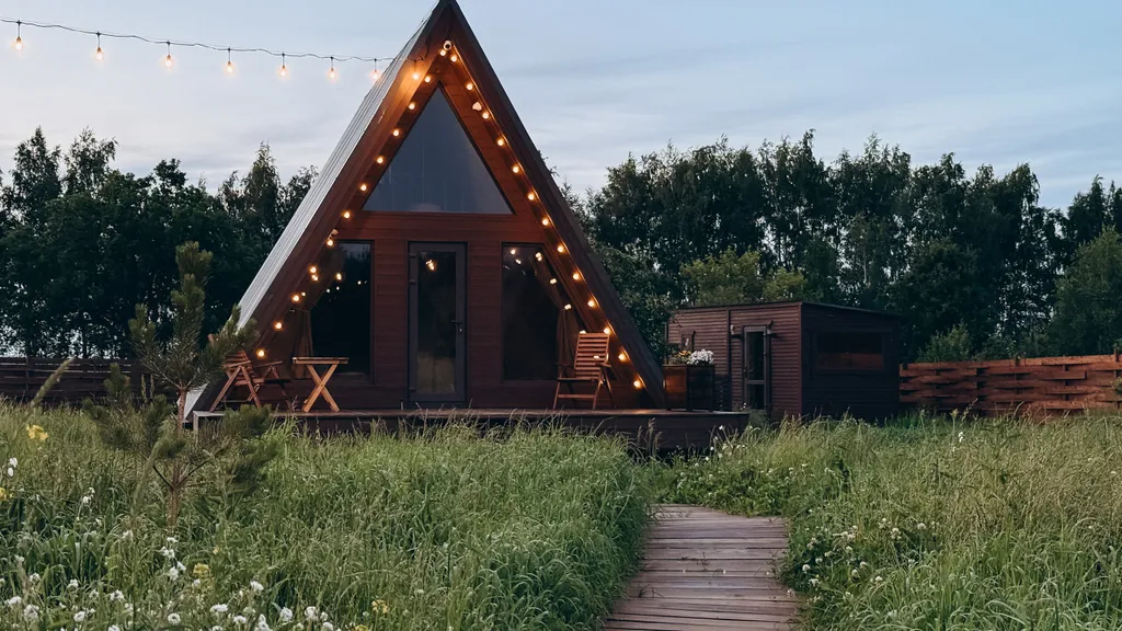 Дом с видом на лес