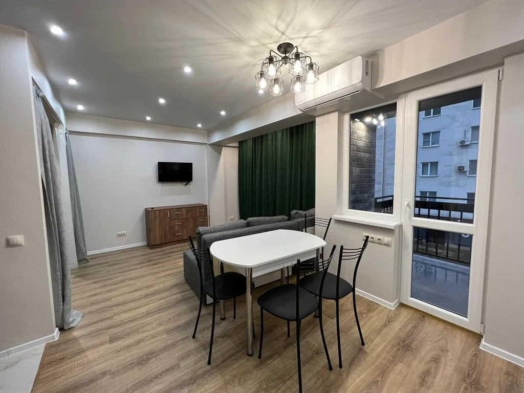 Адлер, ул.Дачная, новая квартира 2шка студия, ровное место, все рядом