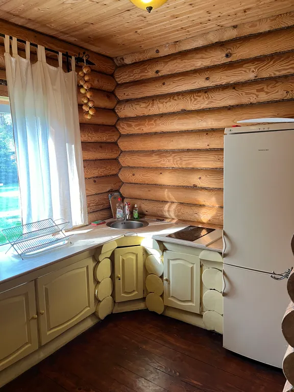 Большой коттедж в сосновом бору на берегу озера