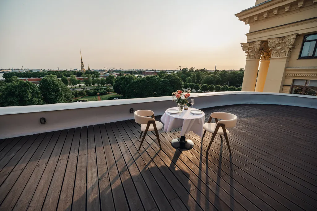 Квартира Квартира Номер с большой террасой и лучшим в городе видом — Санкт-Петербург