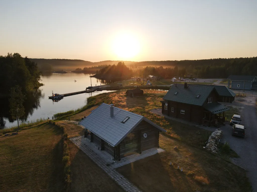 Комфортабельный домик в Карелии