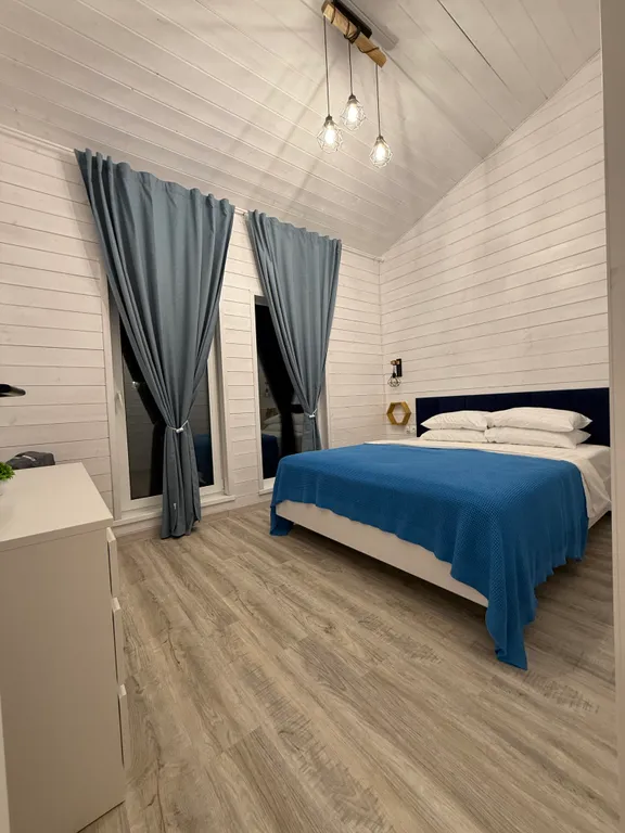 Дом с баней на Рузском водохранилище