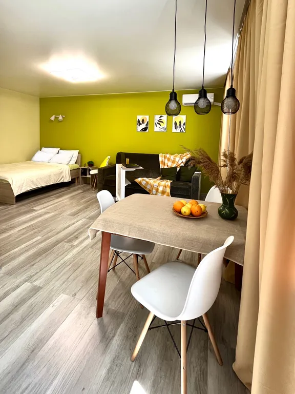 Квартира Квартира Уютная студия цитрус — Великий Новгород