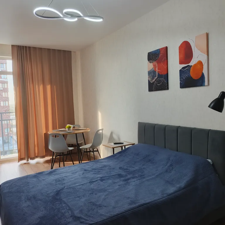 Видовая квартира-студия — аренда посуточно в Тюмень