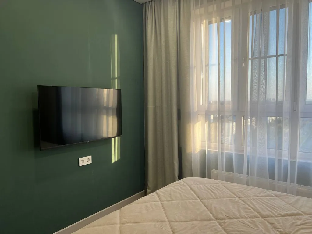 Атмосфера высоты Студия на 22 этаже с видом на город и закат