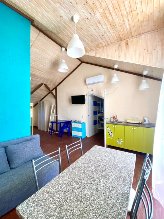 mansard room апартаменты с кухней