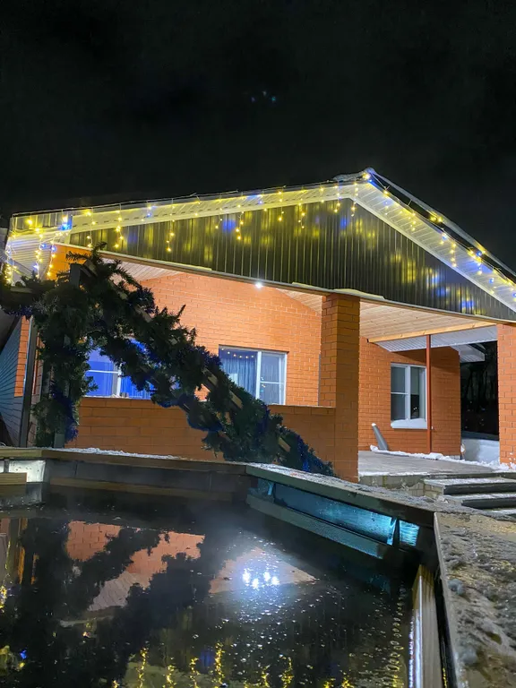 Уютный дом с баней