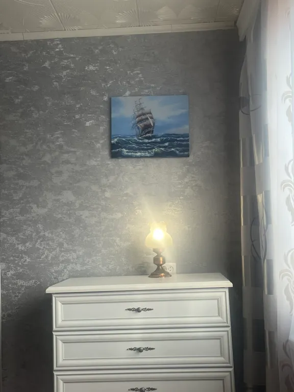 Уютная квартира с хорошим интернетом. Красивый вид из окна.