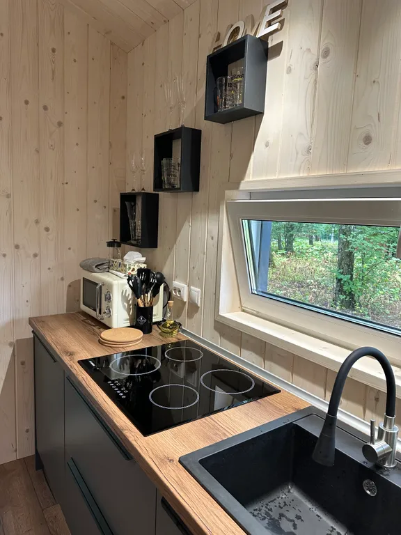 Стильный дом с панорамными окнами