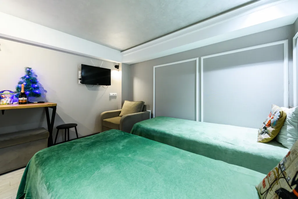 Уютная Студия с террасой Green Oplot Apartments