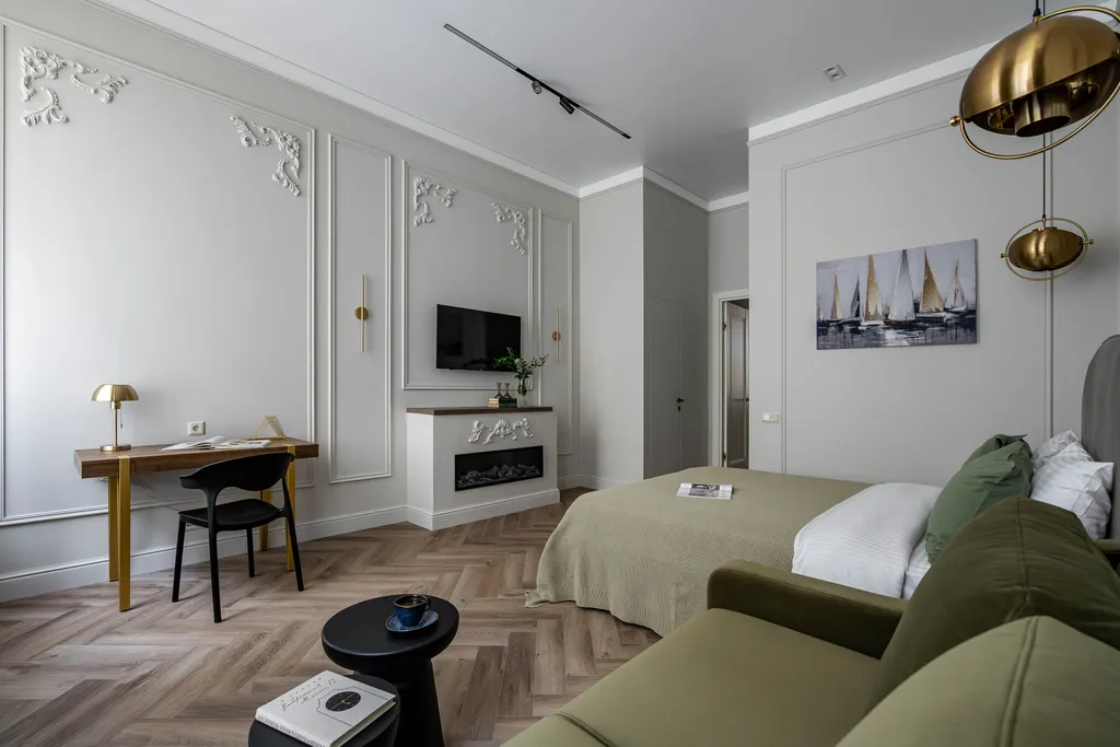 Квартира Квартира Апартамент Классика в Золотом треугольнике — Санкт-Петербург