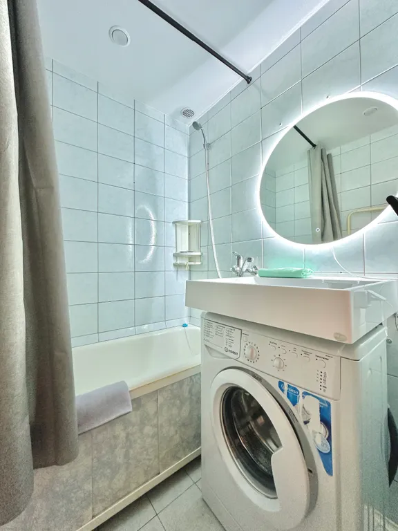 1-комнатная , новые апартаменты, рядом с центром, смарт тв