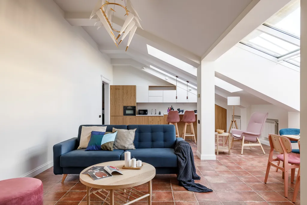 Квартира Квартира Мансарда Hermitage напротив Дворцовой площади с видом на Эрмитаж — Санкт-Петербург