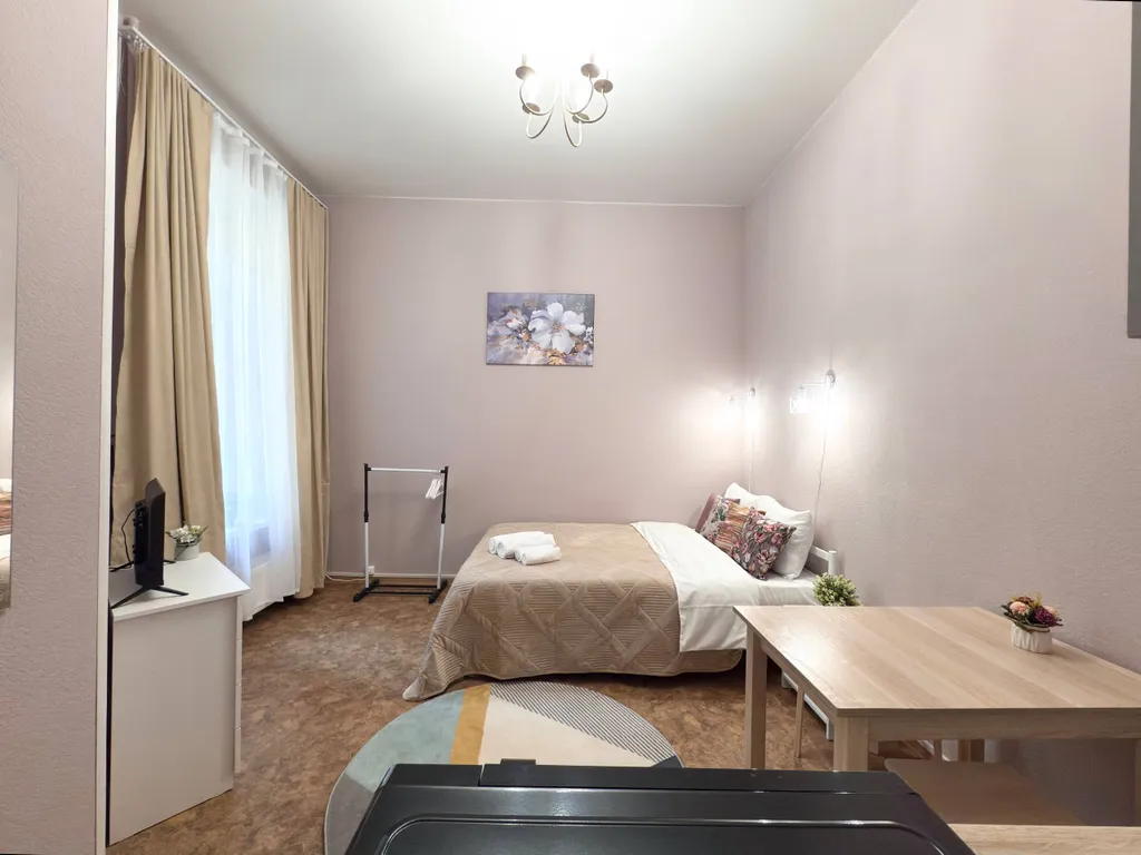 Квартира Квартира Бюджетная и уютная студия — Санкт-Петербург