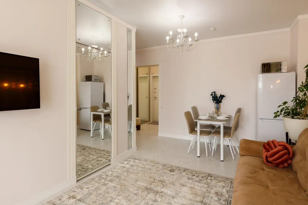 Видовые апартаменты с сауной