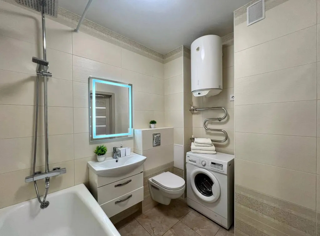 Современная квартира с шикарным видом на Амур на Броско до 4 гостей