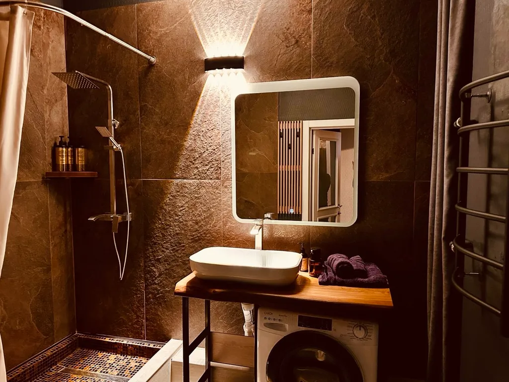 Квартира в центре с видом на горы и горнолыжную трассу