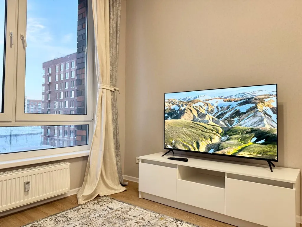 Уютная евро-двухкомнатная квартира в Лайково