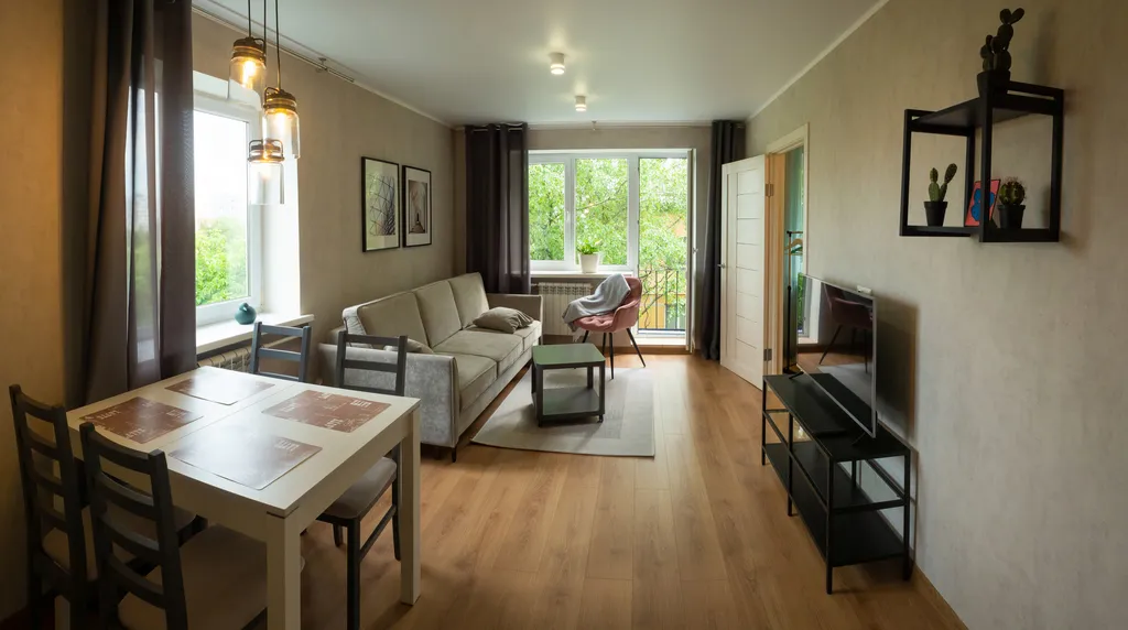 Квартира Квартира в самом центре города, с видом на озеро — Калининград