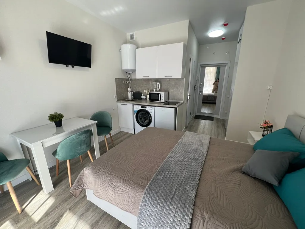 128 студия с бассейном на 3 человека