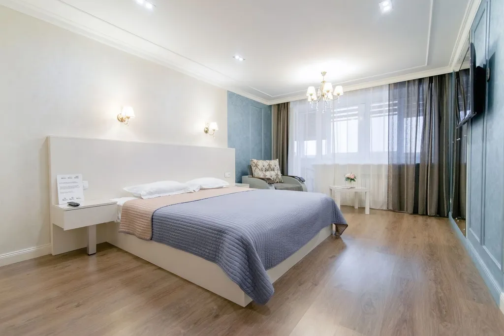 Апартаменты в центре с видом на фонтан