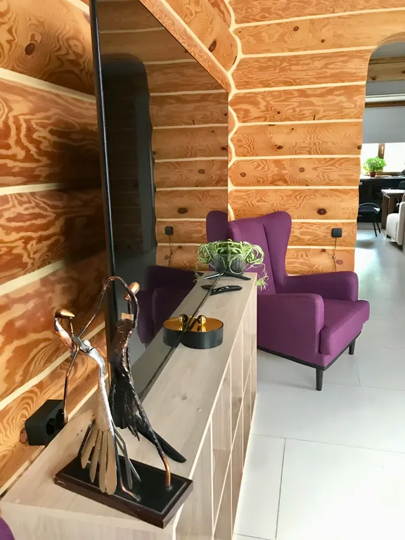 Загородный дом с русской баней на дровах