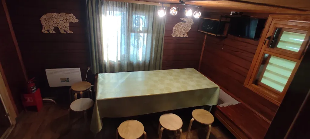 Коттедж Русская баня с сибирским чаном