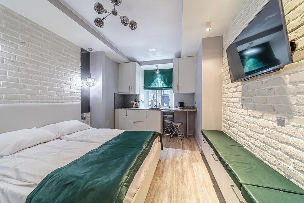 Квартира Лофт квартира struni room 2 green — Санкт-Петербург