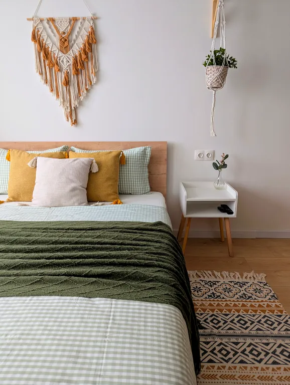 Квартира Уютная boho квартира рядом с парком Облаков и Японским садом — Краснодар