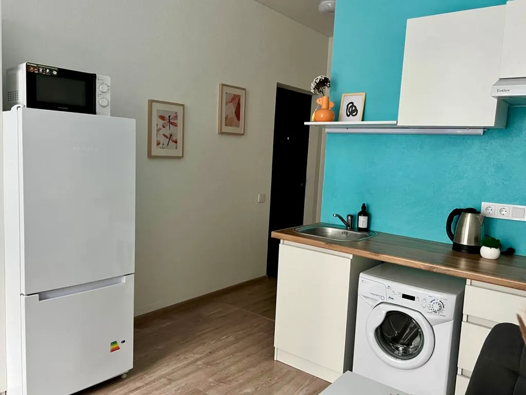 Студия с уникальным дизайном в ЖК Рафинад в 10 минутах от Шереметьево