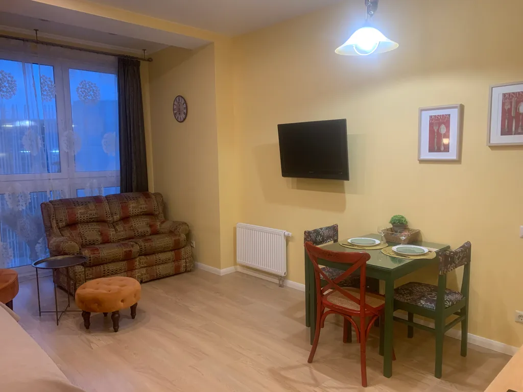 Квартира Квартира Уютная Retro Studio на первой береговой линии в ЖК Ривер Парк — Москва