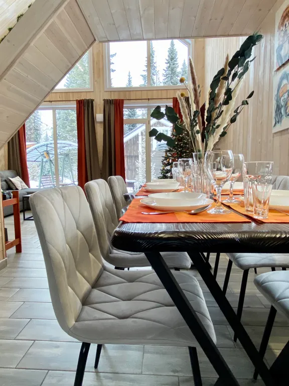 Уютный барнхаус с баней и чаном на территории