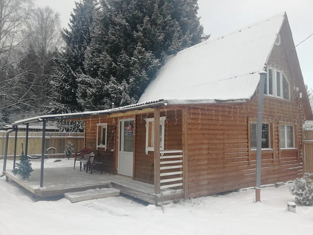 Дом с Сибирским банным чаном