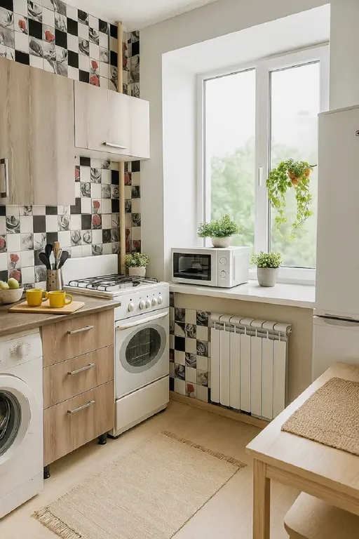 Однушка с видом на зеленый сад и пением птиц