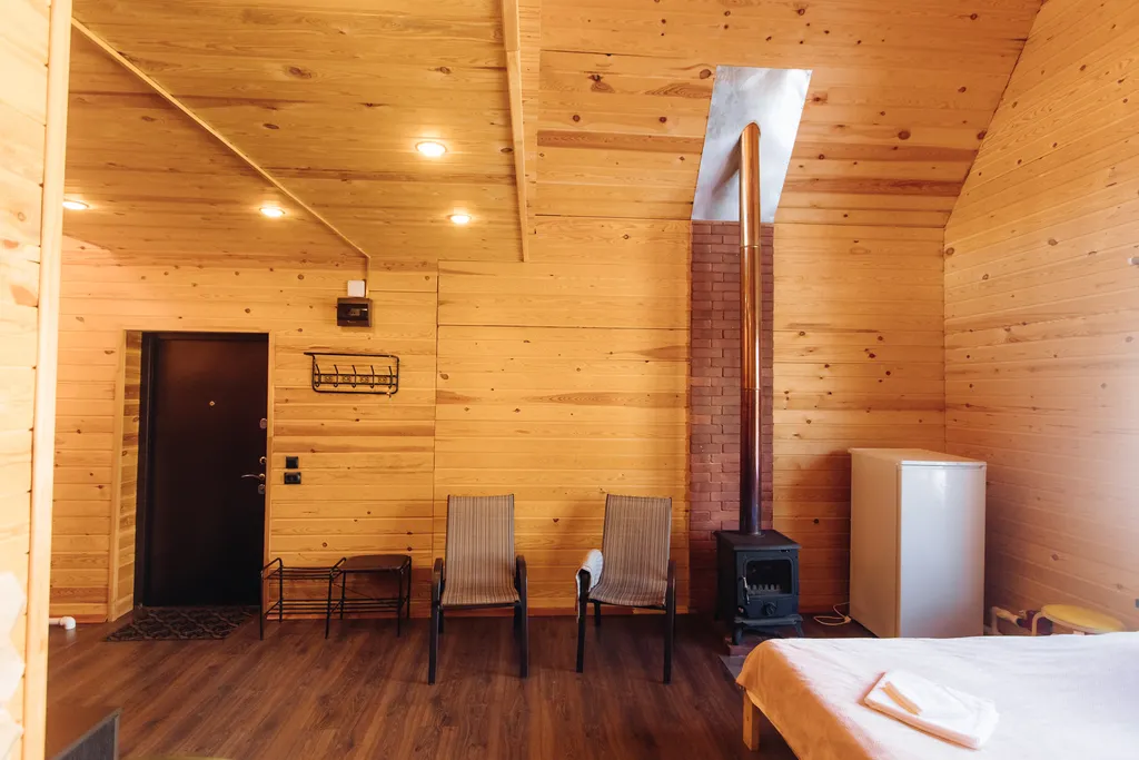 Домик на Байкале в скандинавском стиле