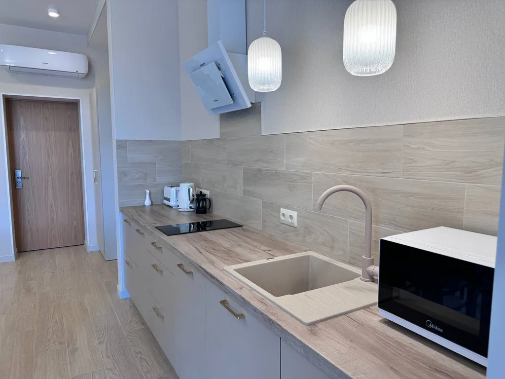 Квартира Апартаменты 8 на первой линии моря со своей зоной барбекю — Светлогорск