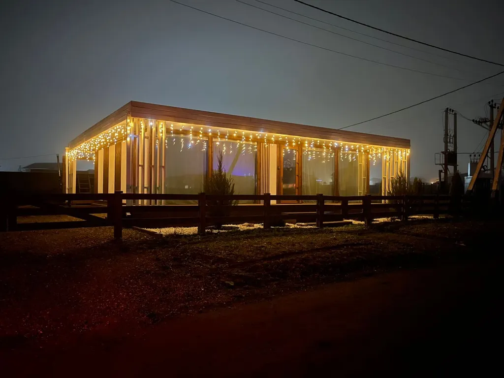 Коттедж Дом с панорамными окнами • на 6 человек • внутри ЦКАД — Становое