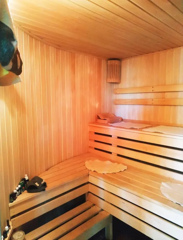 Дом с баней и бассейном