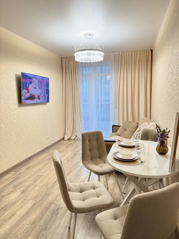 Уютная квартира евродвушка в ЖК Город Мастеров