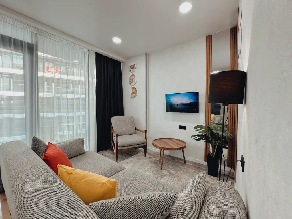 Nice one bedroom batumi view апартамент на берегу моря