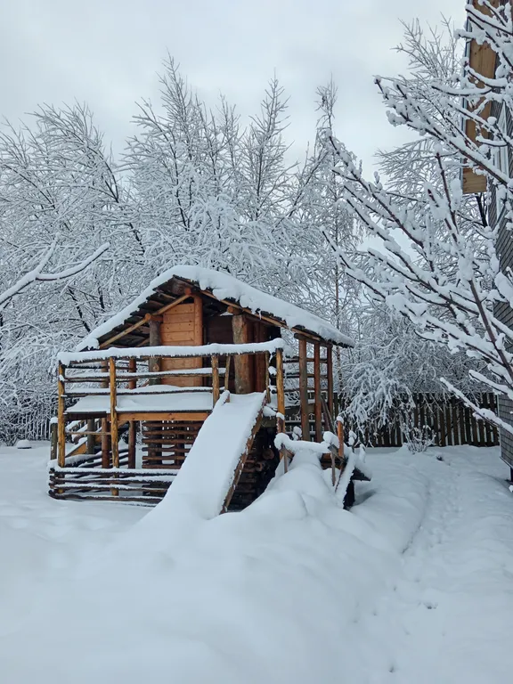 Дом с сауной недалеко от озера