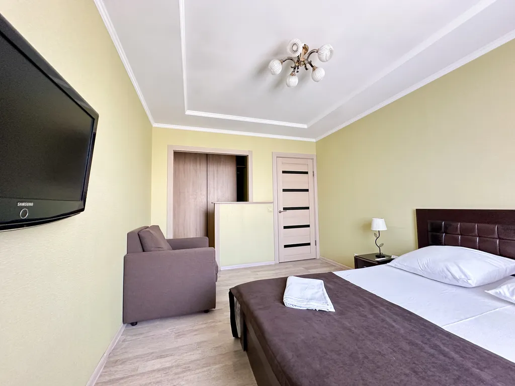 Уютные однокомнатные апартаменты рядом с ТЦ Парк Хаус